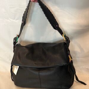 Aimee Kestenberg Bali Hobo Black with Multi-color Hardware *NWT*